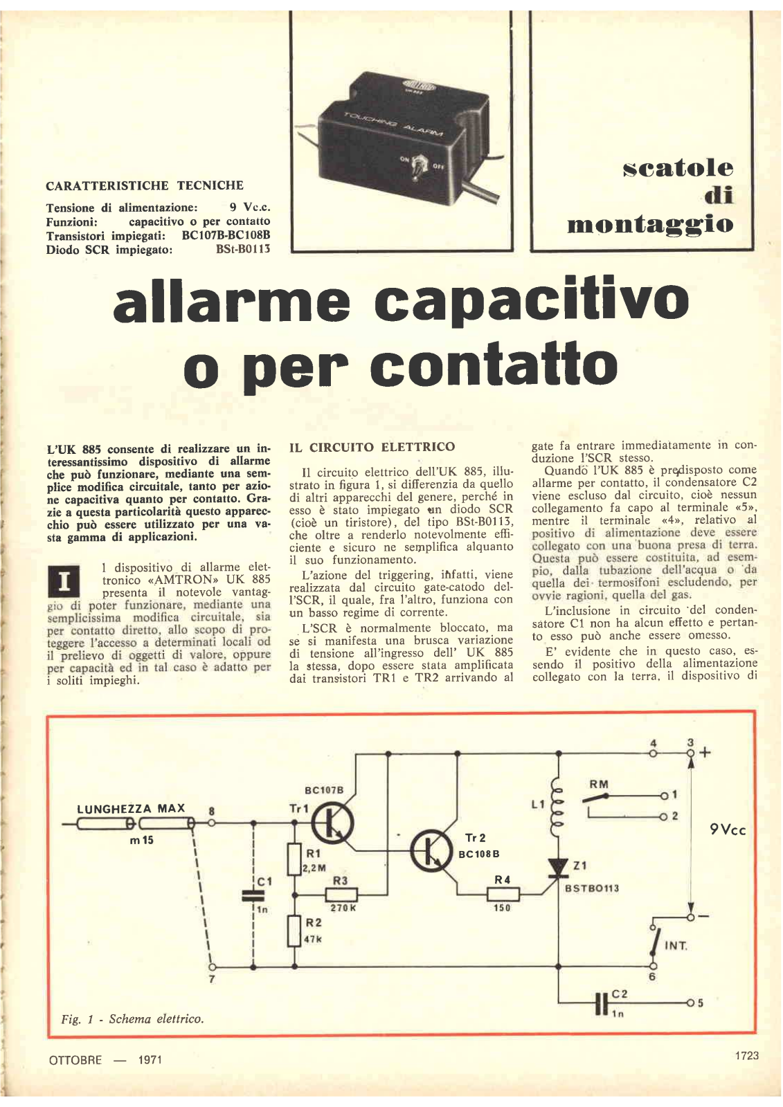 Amtron uk885 schematic