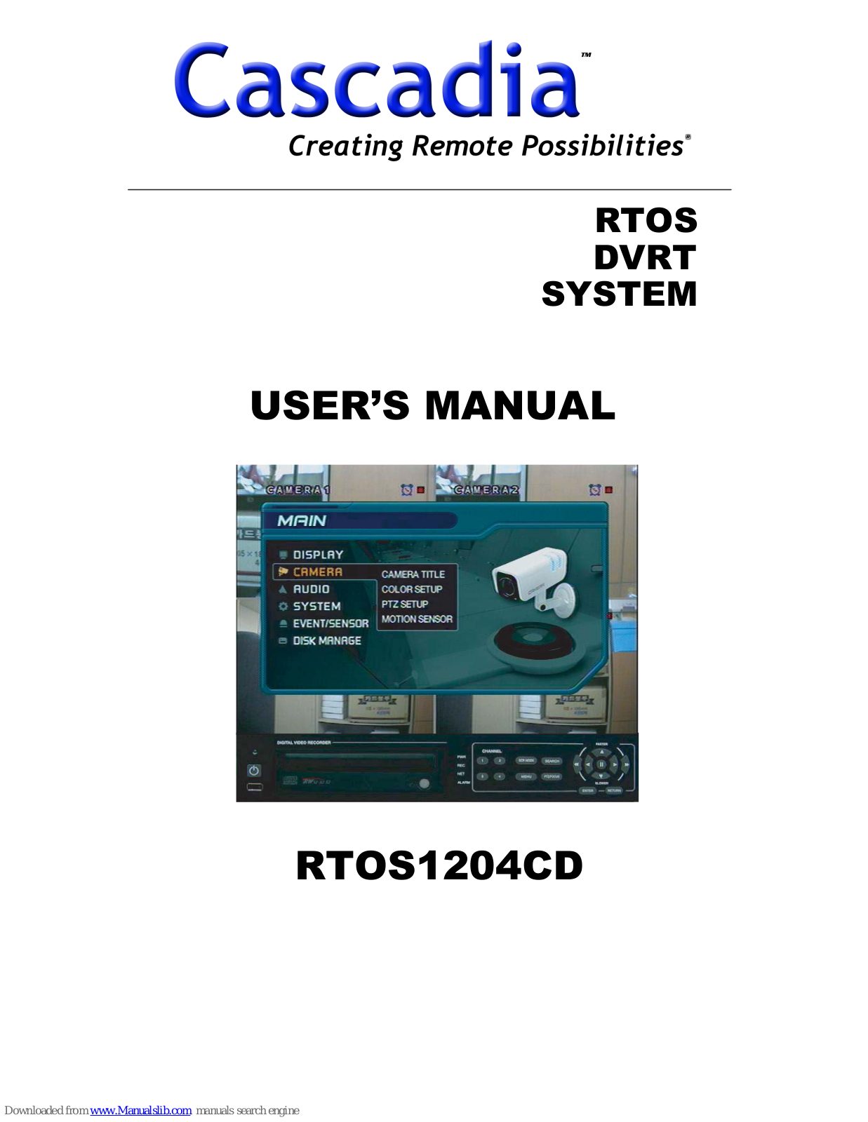 Cascadia RTOS1204CD User Manual