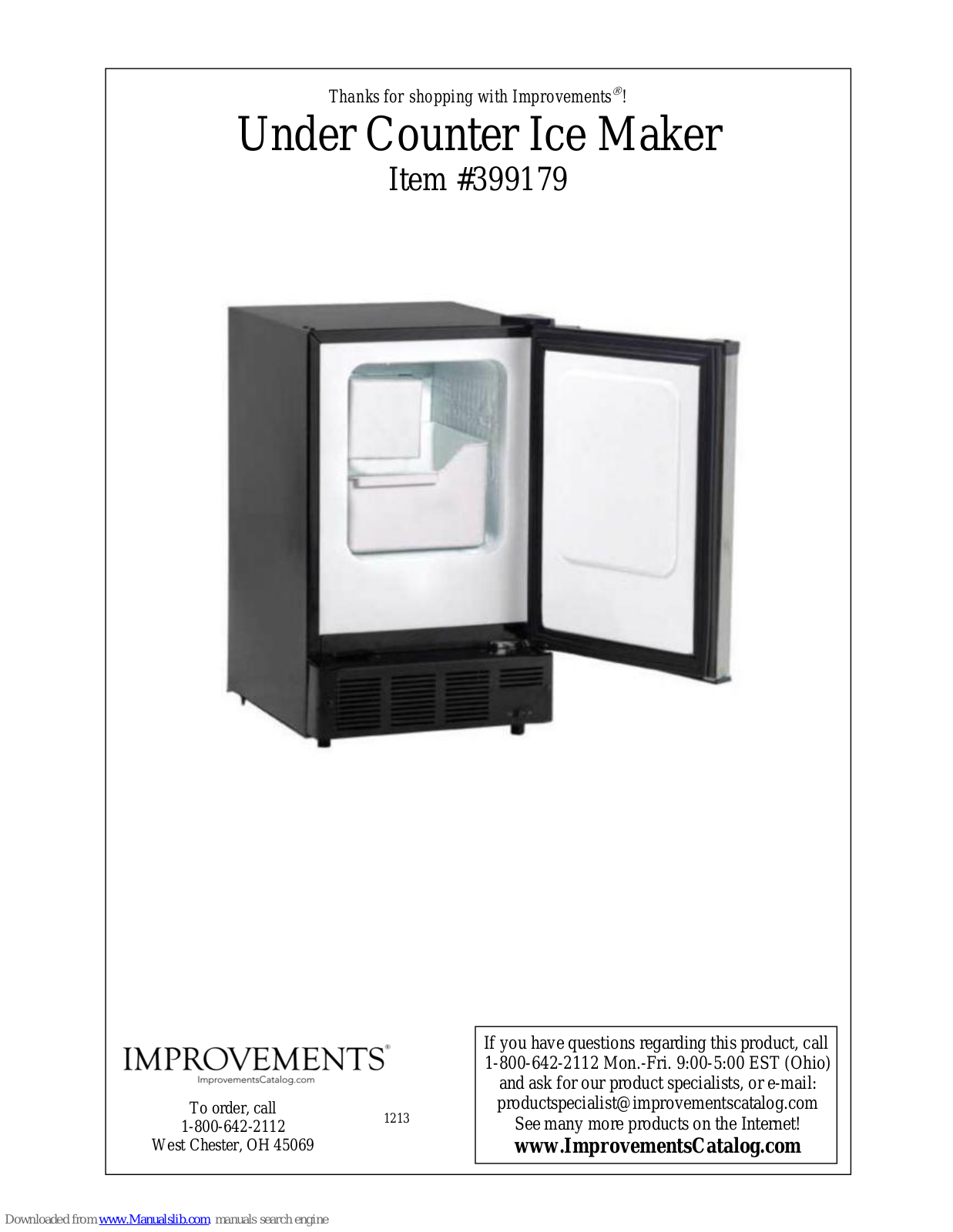 Improvements 399179 Installation Instructions Manual