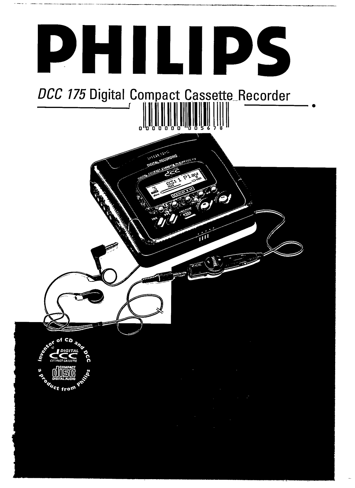 Philips DCC 175, DCC 175-05 User Manual