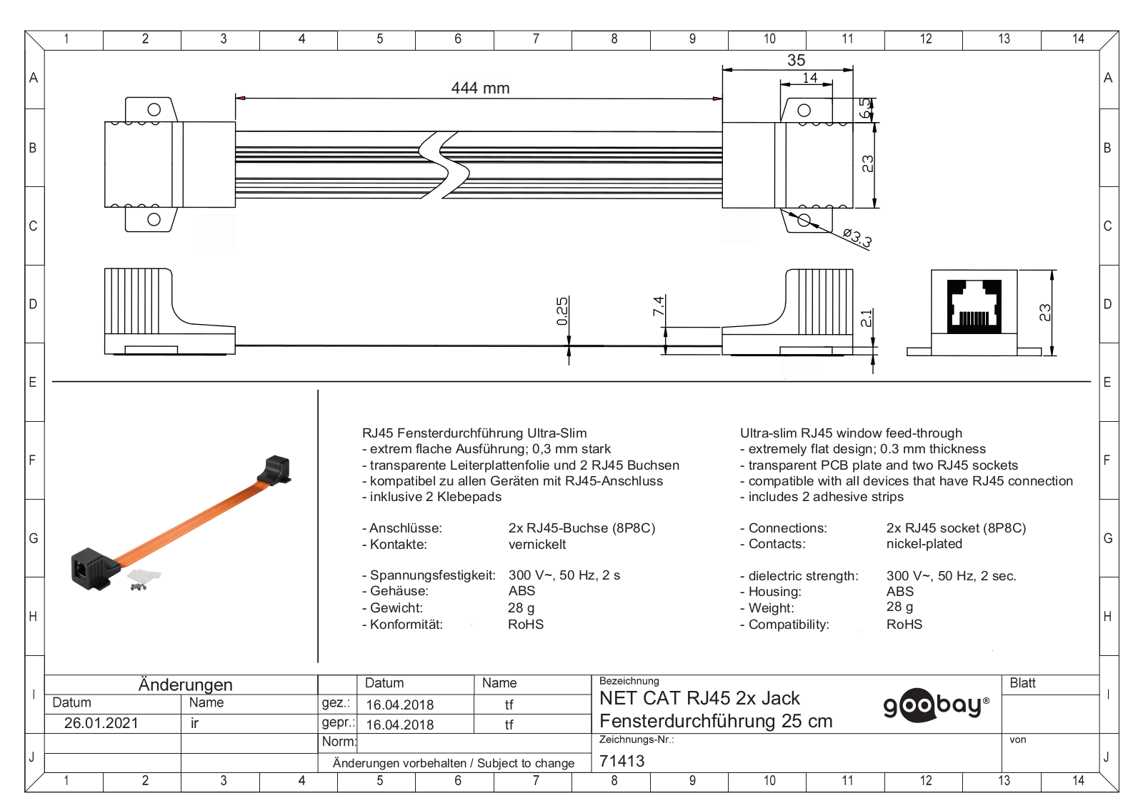 Goobay ICOC U-SLIM-005 Datasheet - ManualMachine.com