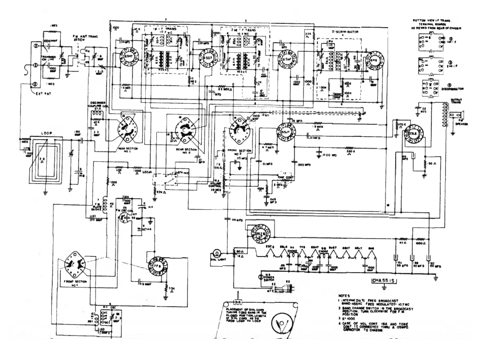 Siare Crosley 88ta, 88tc schematic