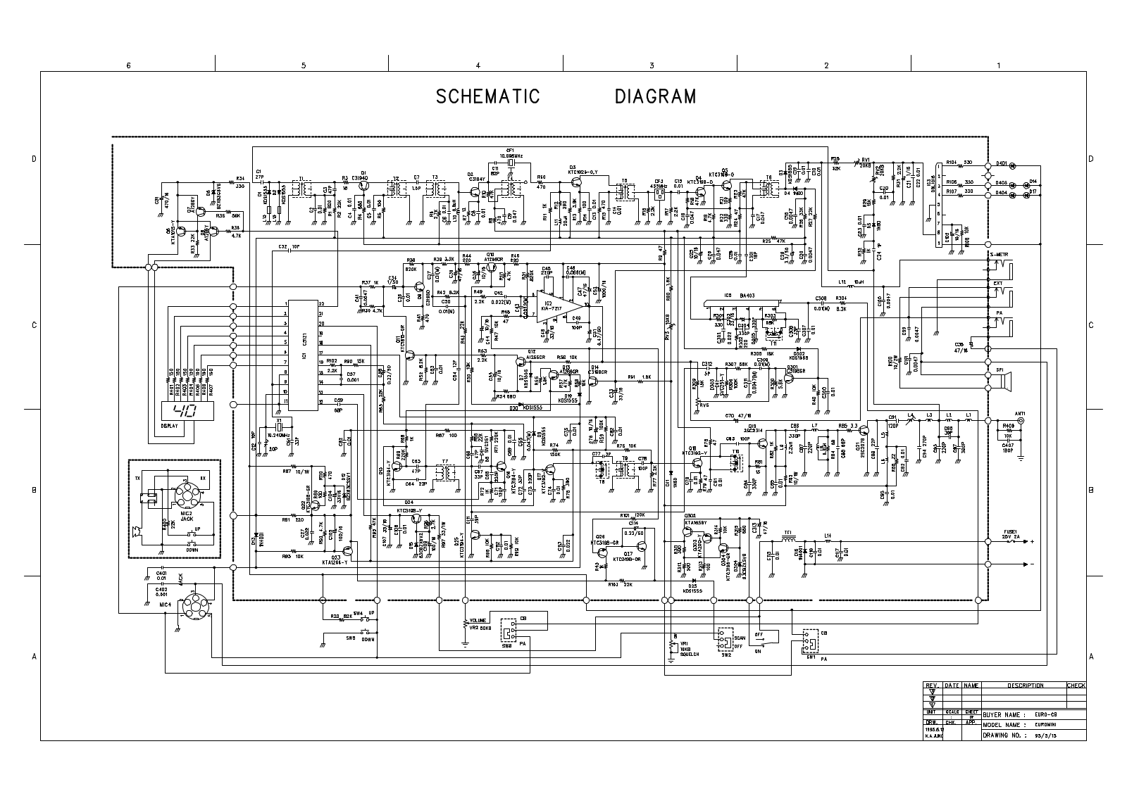 Team Euro Mini Circuit Diagram