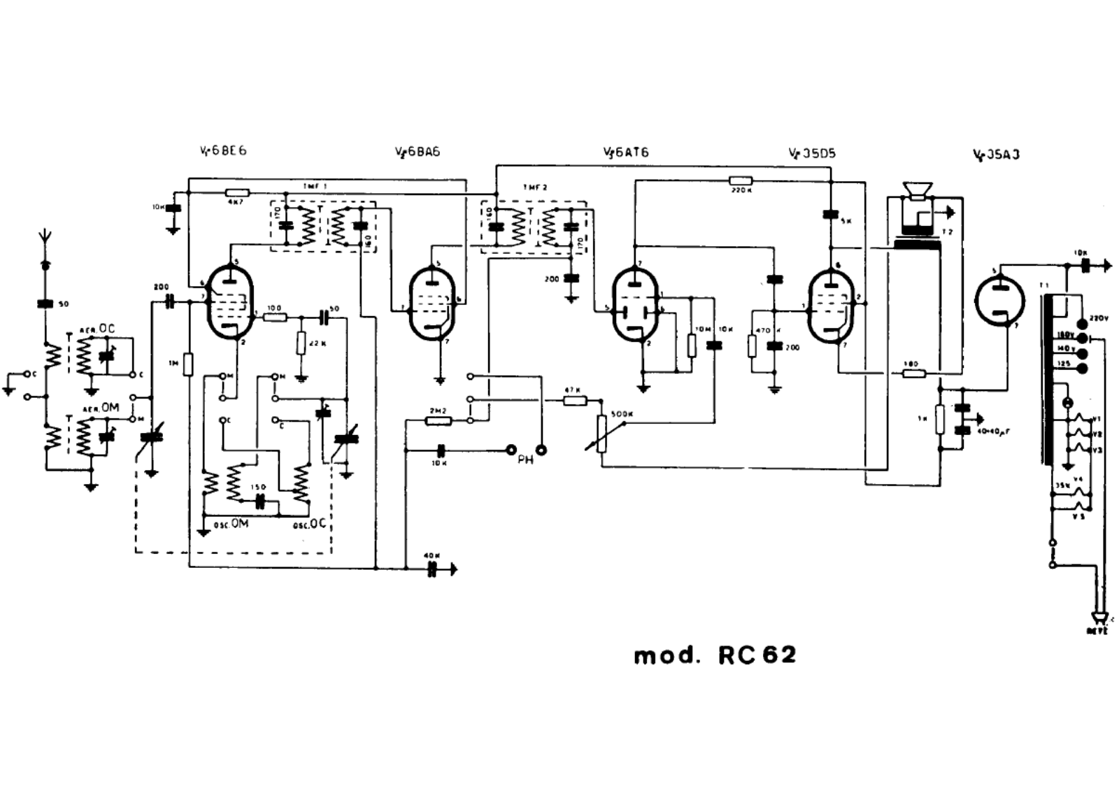 Europhon rc62 schematic - ManualMachine.com