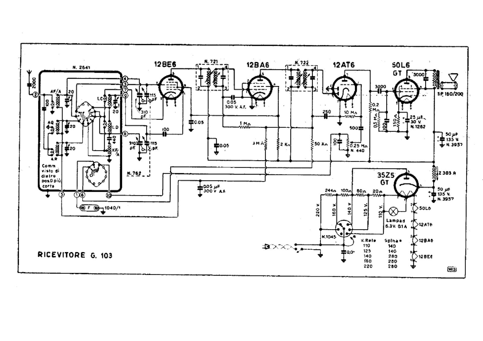 Geloso g103 schematic