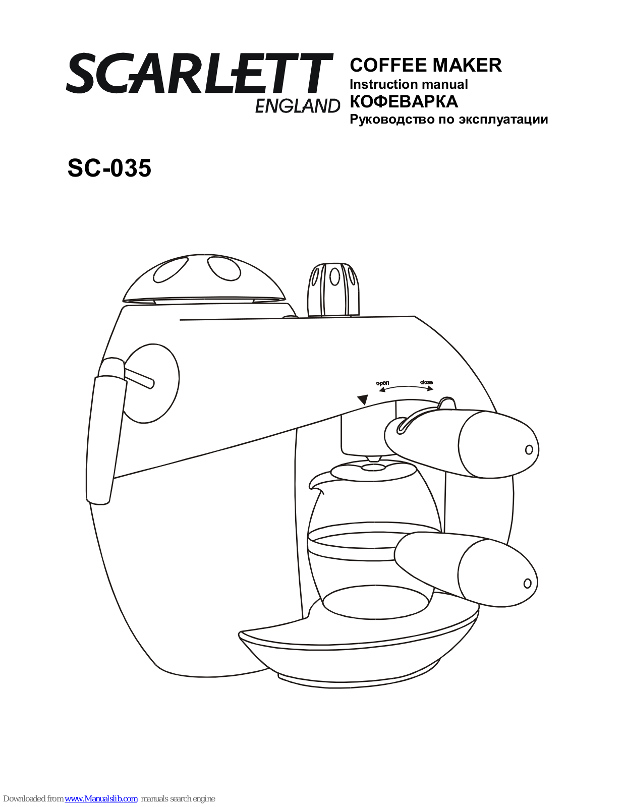 Scarlett SC-035 Instruction Manual