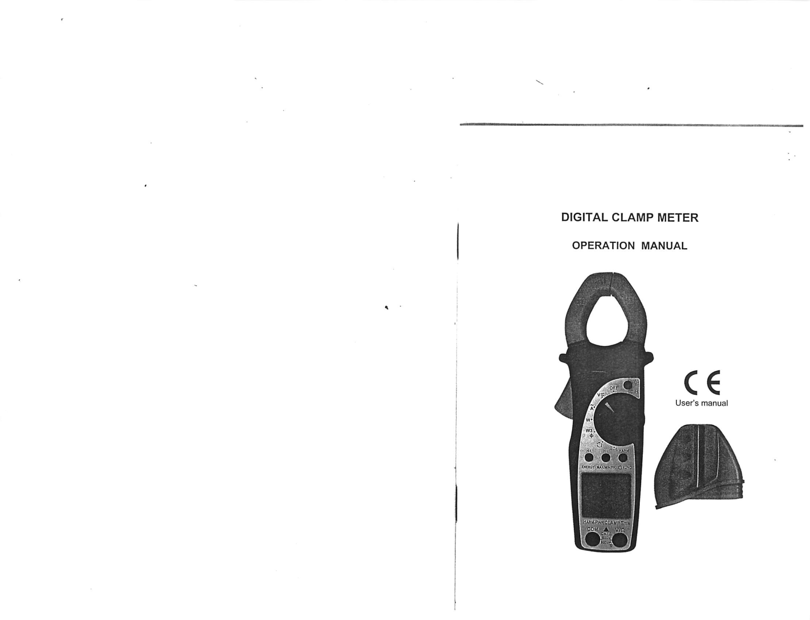 Dwyer Instruments CM-3 Operating Manual