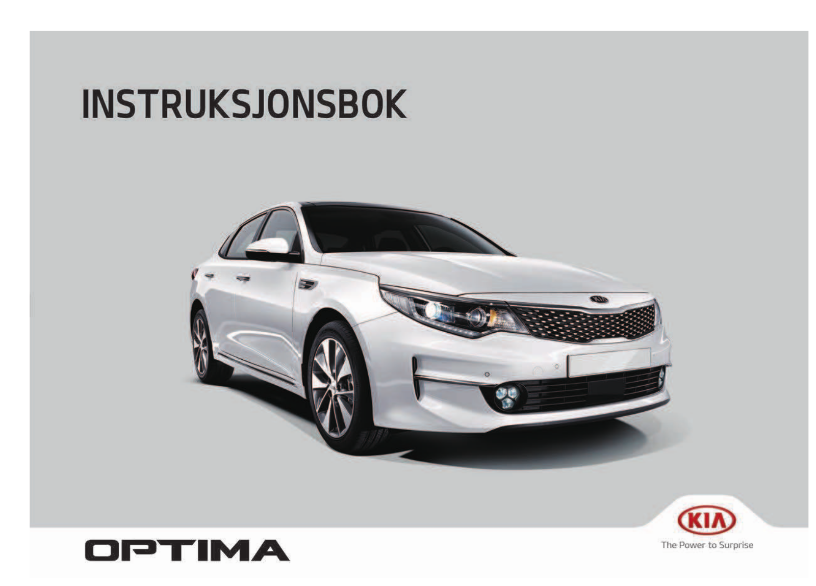 Kia Optima 2018 Owner's Manual