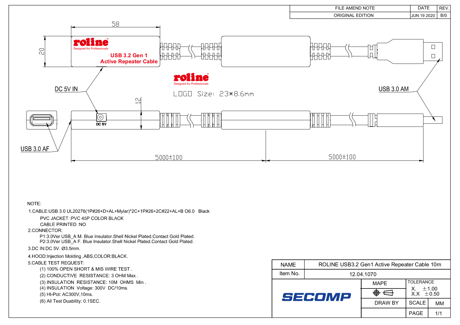 ROLINE 12041070 Datasheet - ManualMachine.com