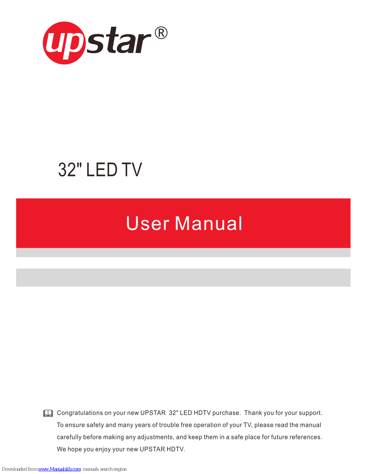 Upstar P32EE7 User Manual - ManualMachine.com
