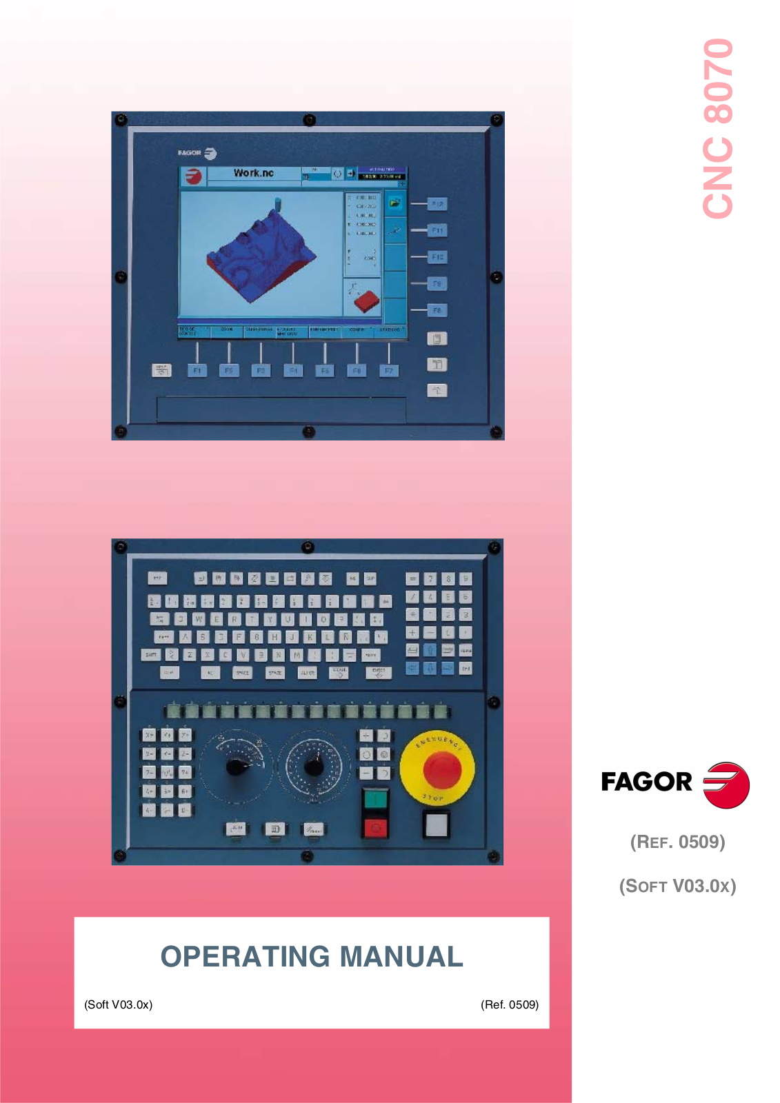 Fagor America CNC8070 User Manual