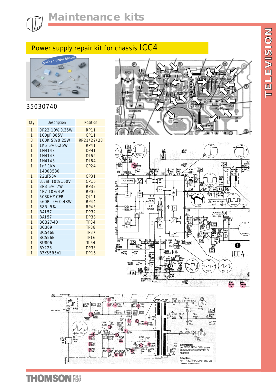 THOMPSON ICC4 User Manual