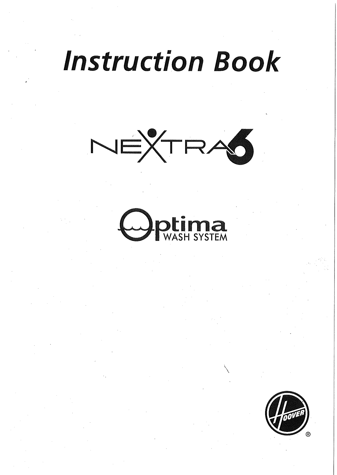 Hoover HNL7146 Nextra 6, HNL7126 Nextra 6 User Manual