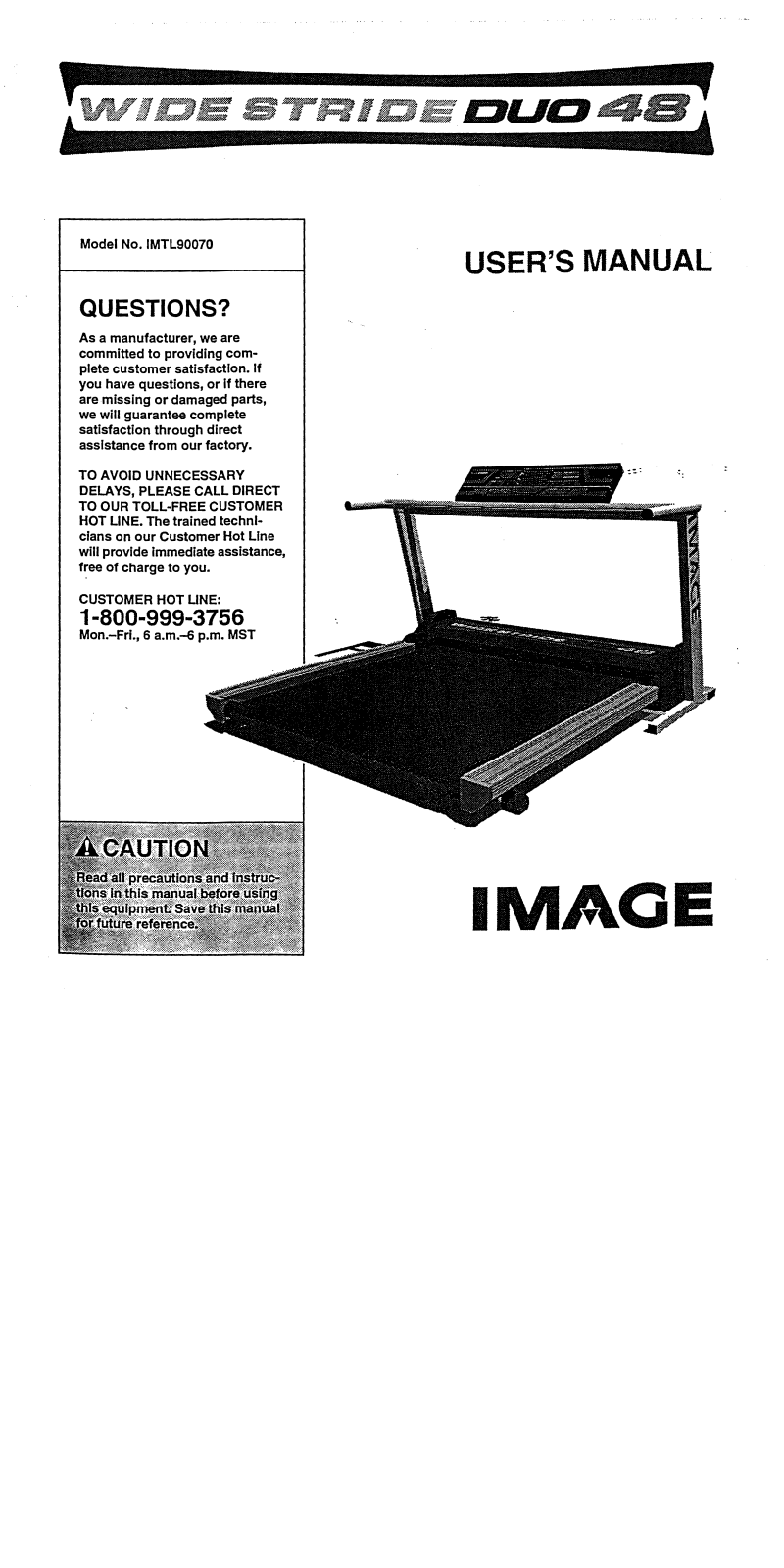 Image IMTL90070 Owner's Manual