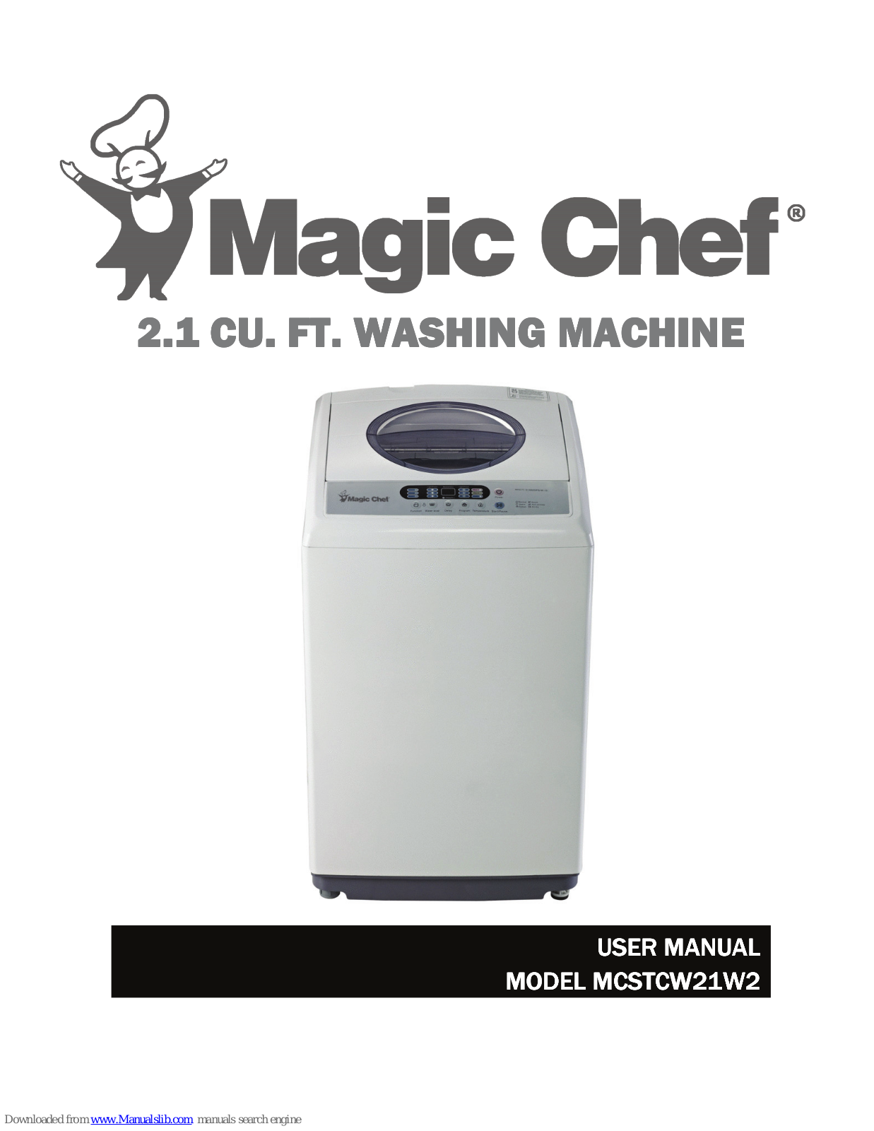 Magic Chef MCSTCW21W2 User Manual