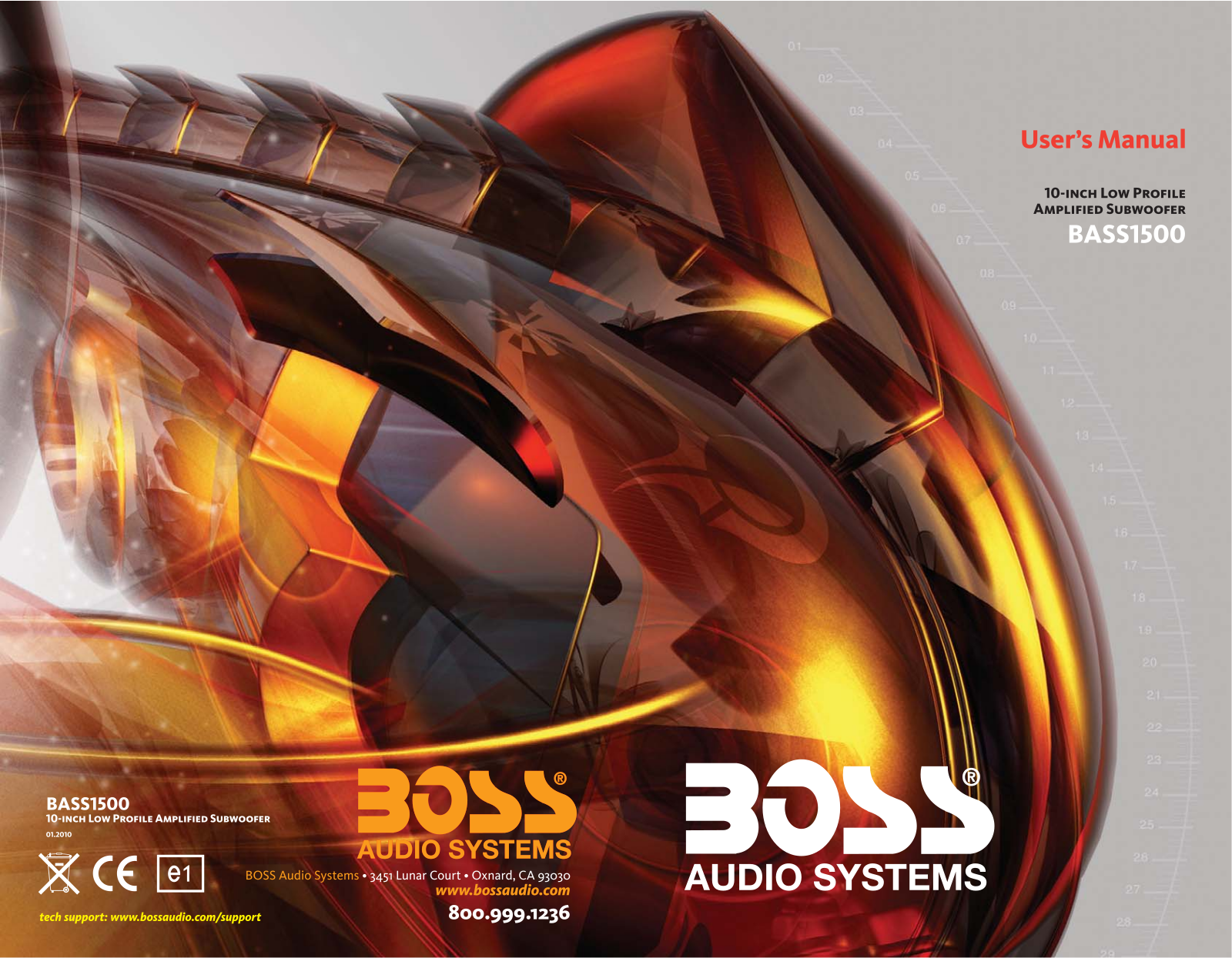 Boss Audio BASS1500 User Manual