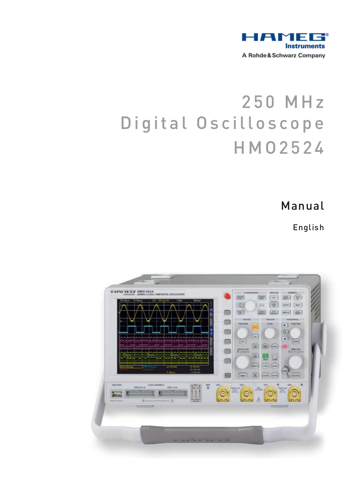 Hameg HMO2524 User Manual