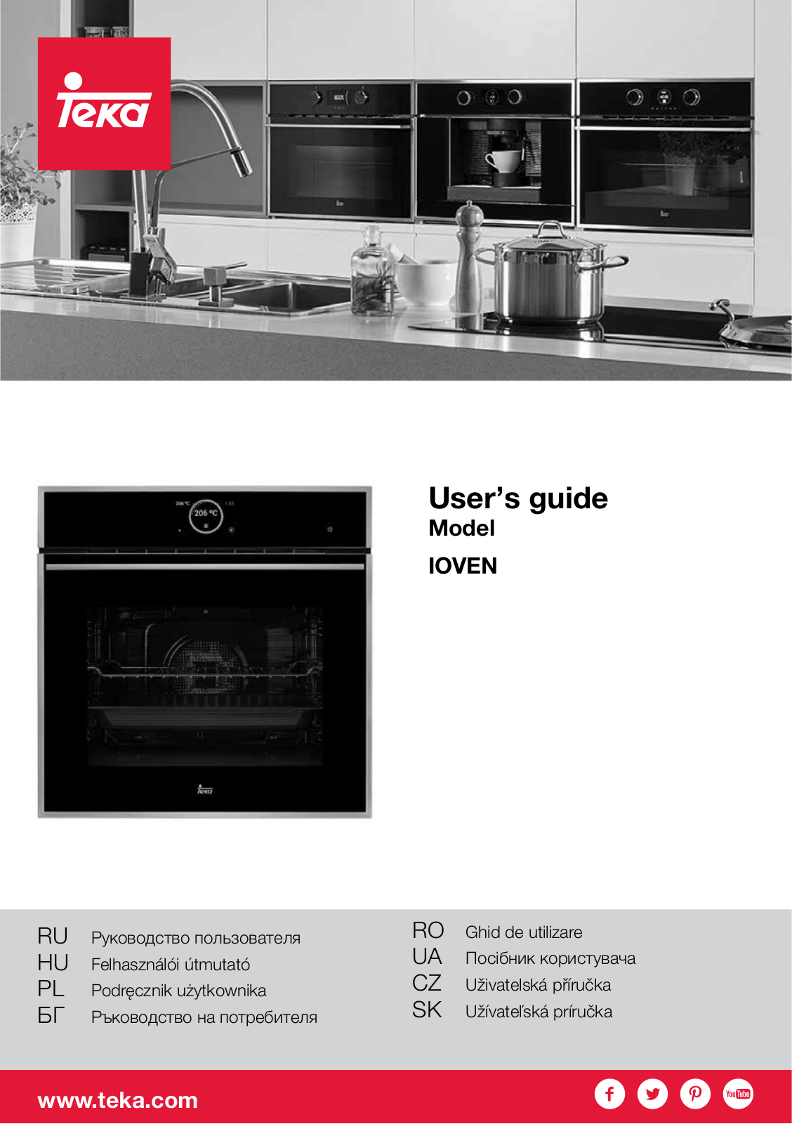 Teka IOVEN SS INOX User Manual