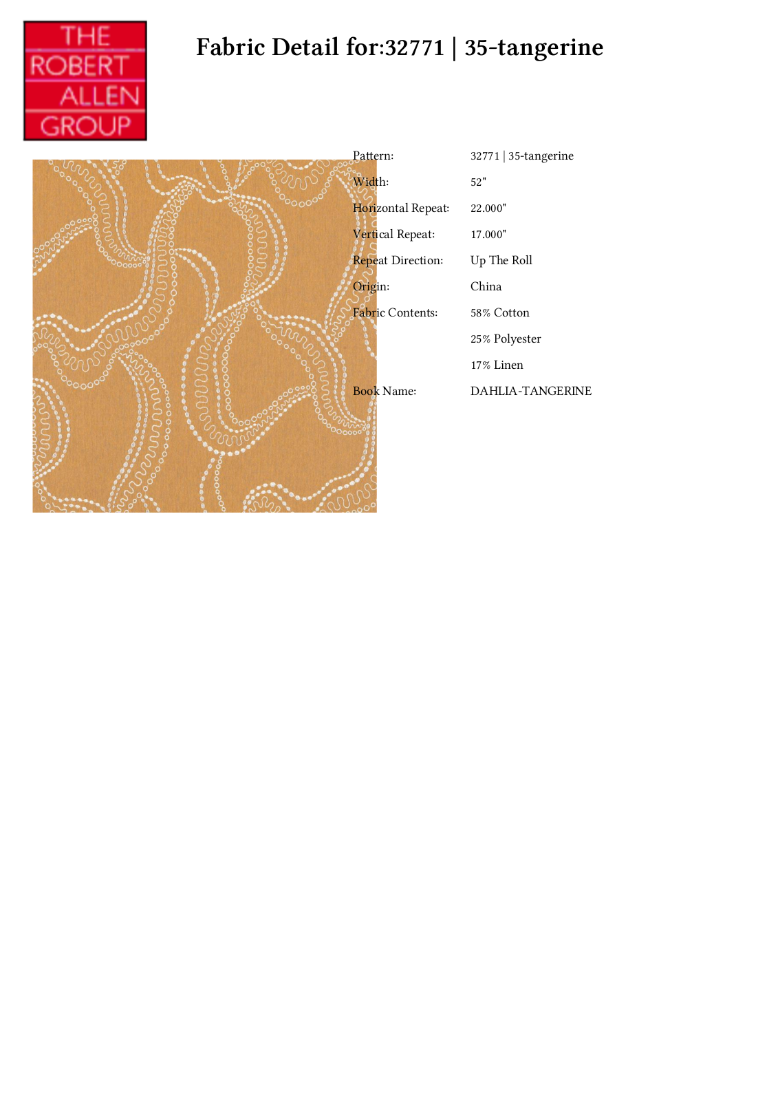 Duralee CRAL6336 Specifications - ManualMachine.com