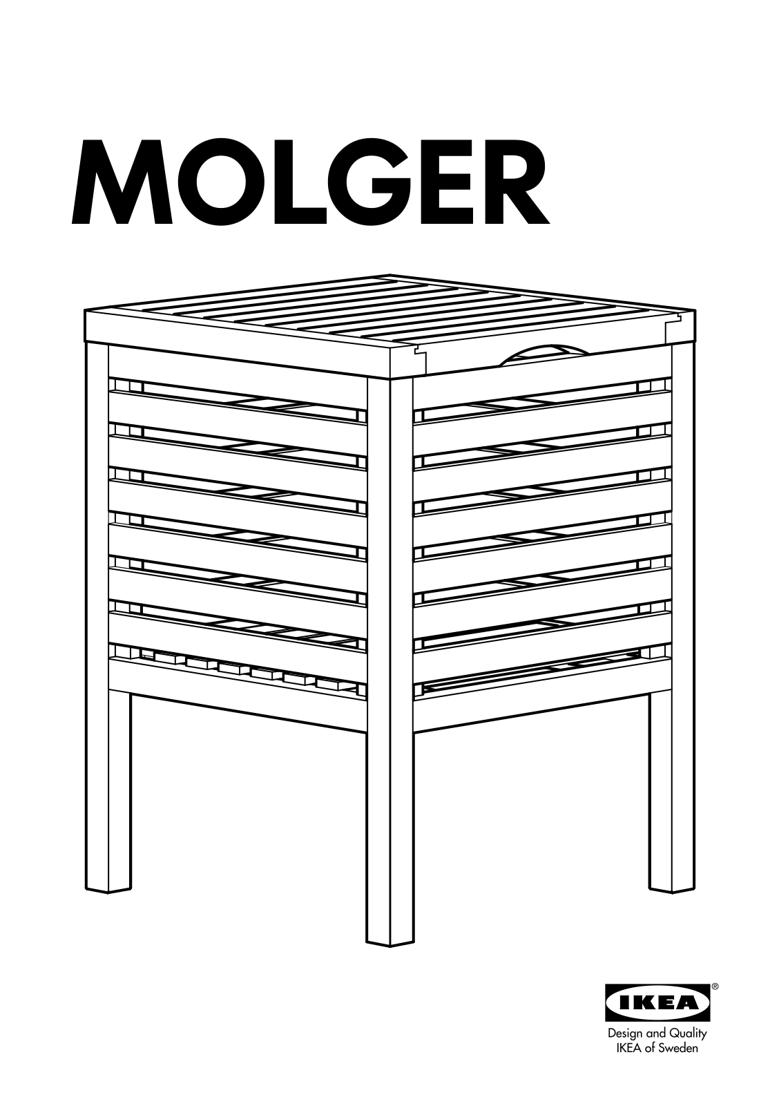 IKEA MOLGER User Manual