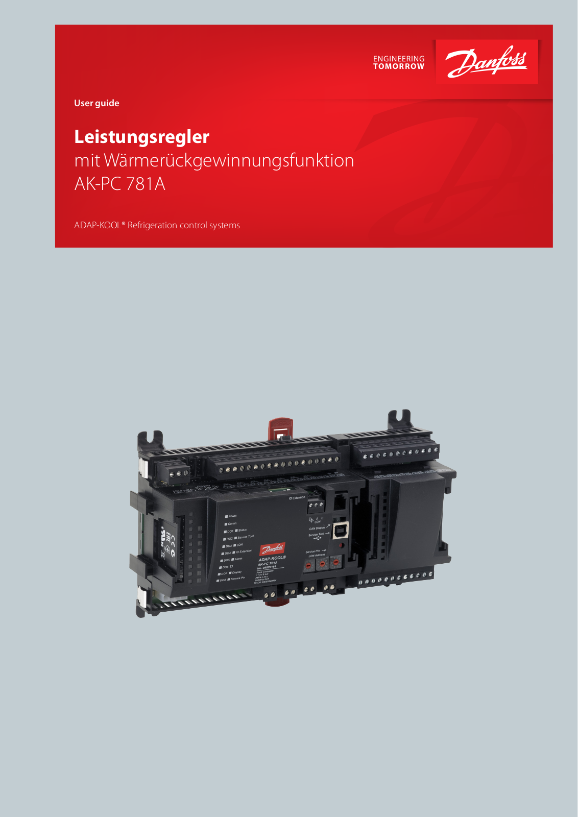 Danfoss AK-PC 781A User guide