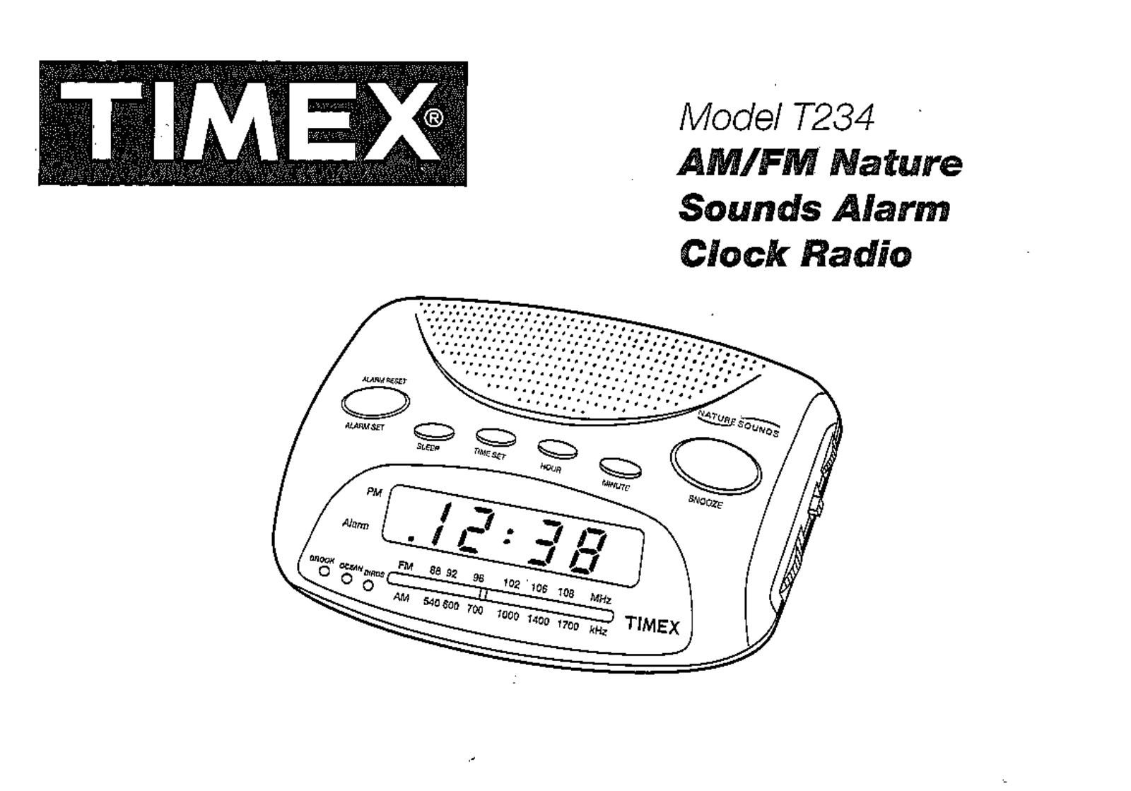 Timex T234 Owner Manual