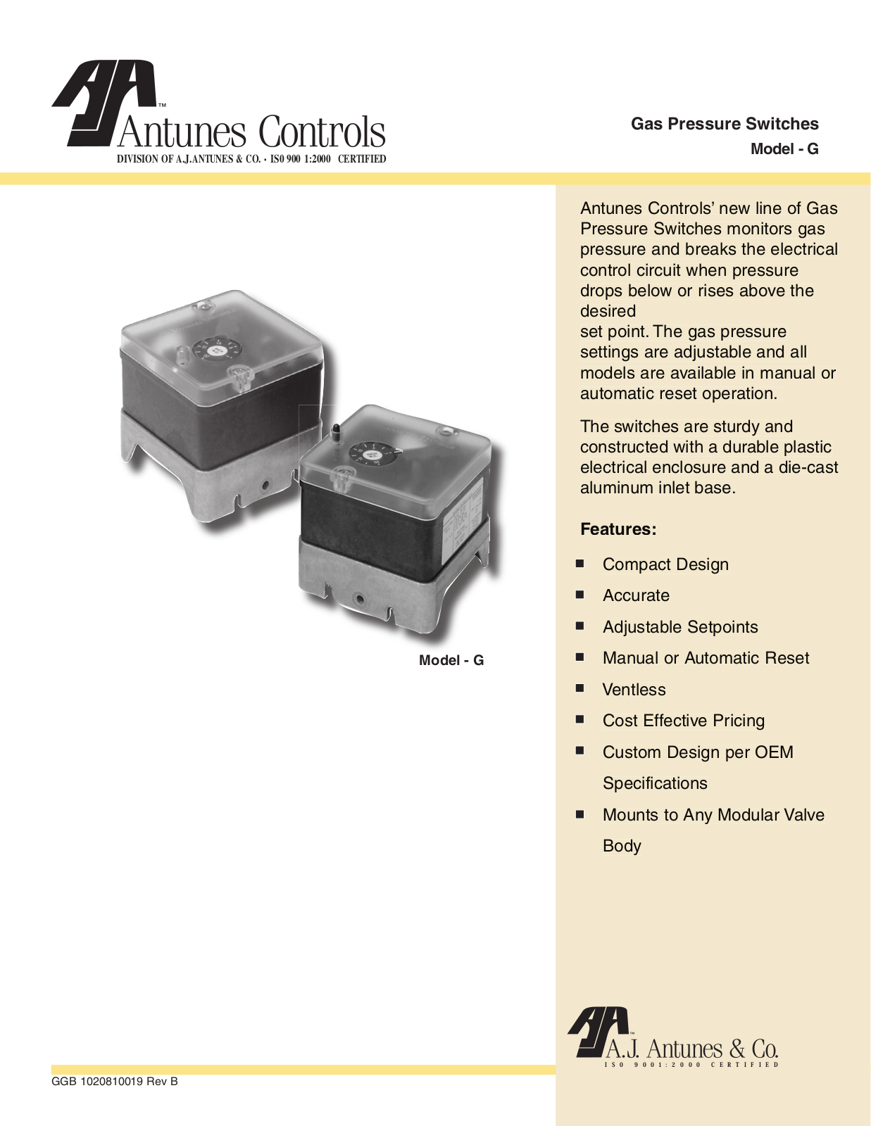 AbsolutAire HGP-G User Manual