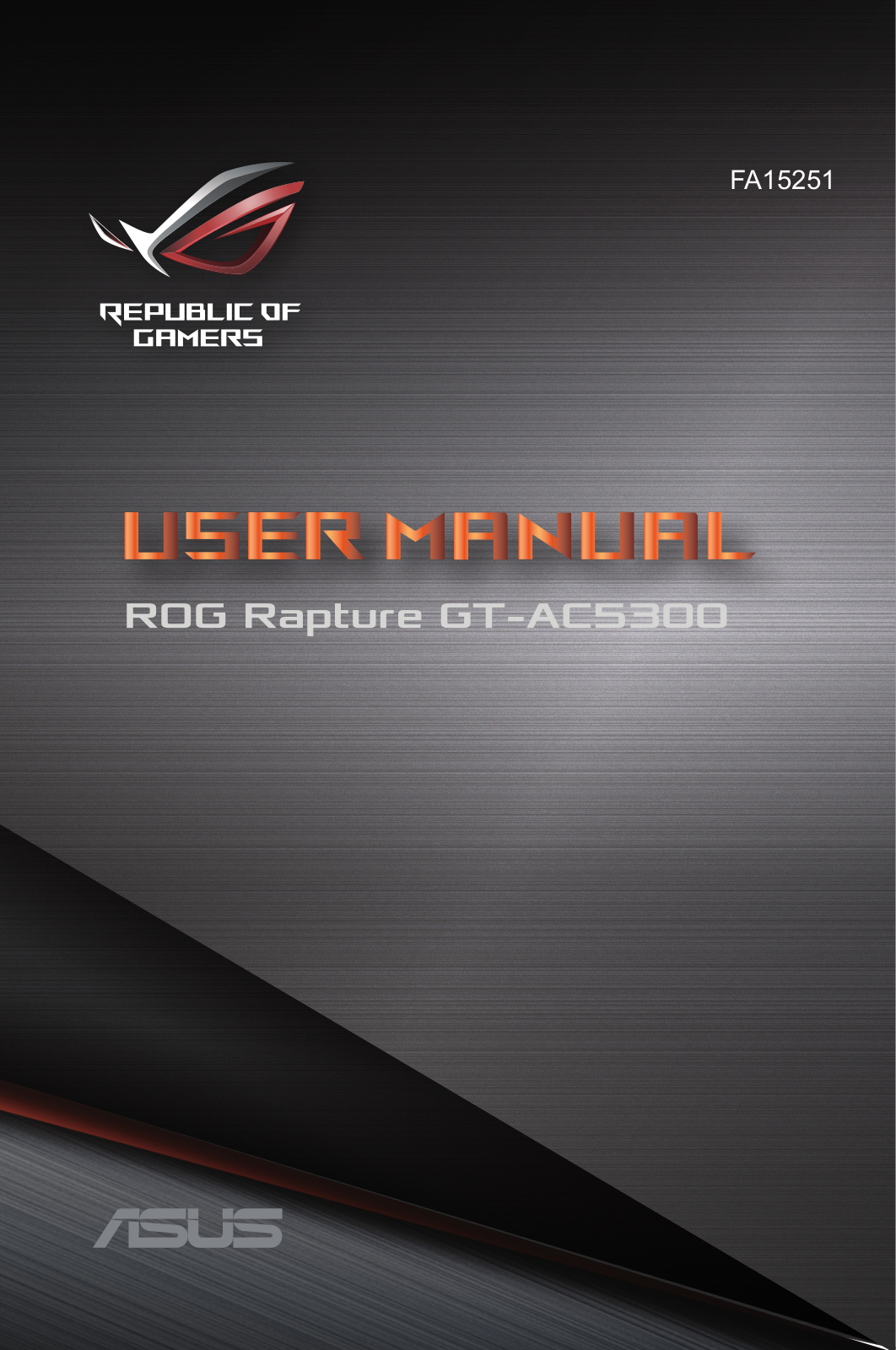 Asus GT-AC5300 User’s Manual