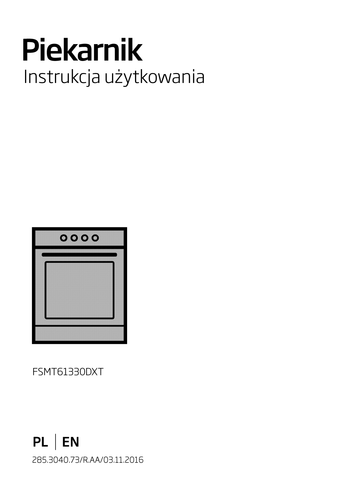 Beko FSMT61330DXT Operating Instructions