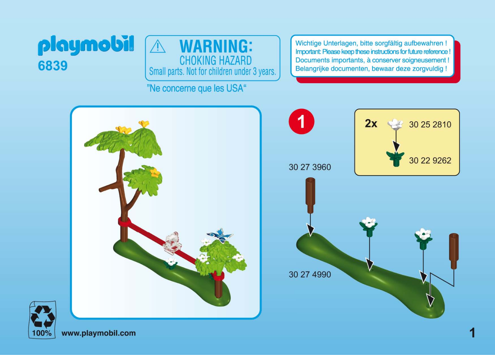 Playmobil 6839 Instructions