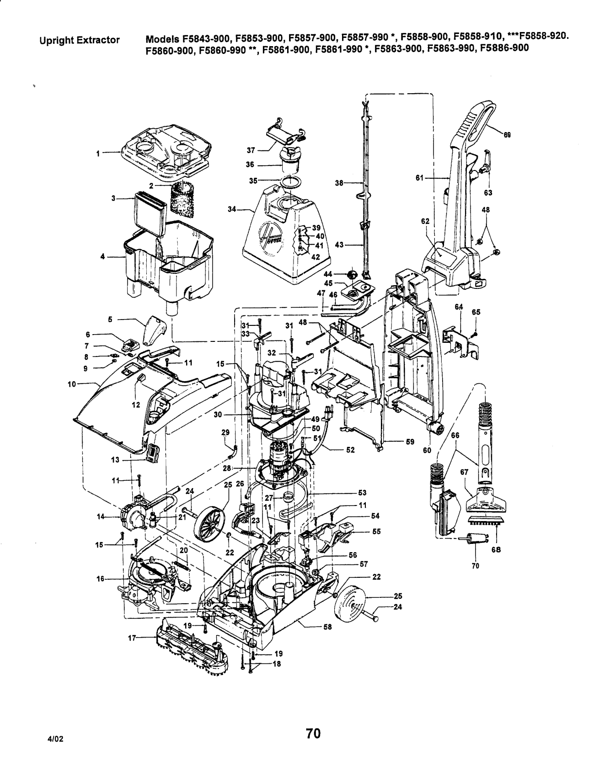 Hoover F5886-900, F5858-920 Owner's Manual