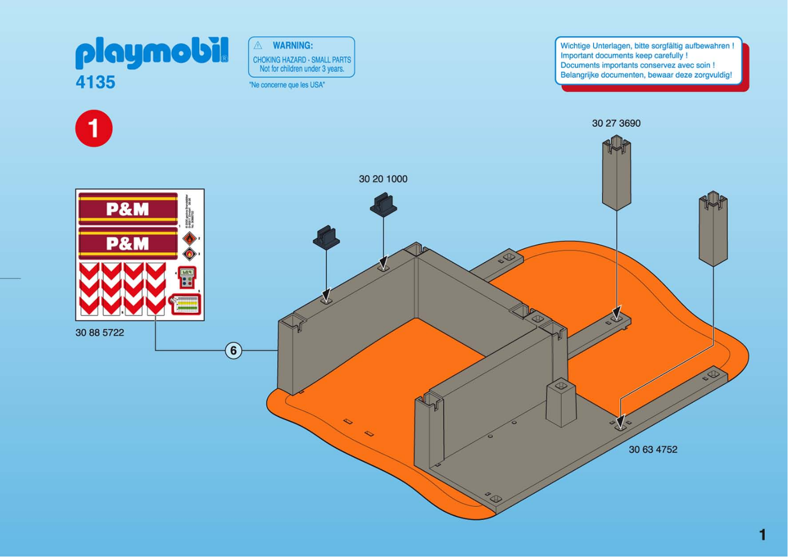 Playmobil 4135 Instructions