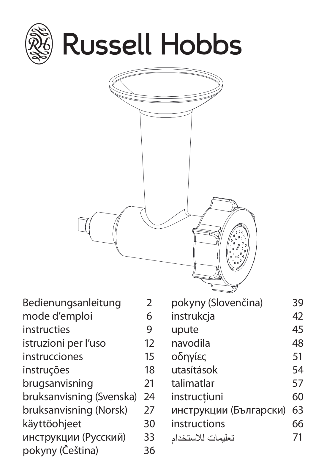 Russell hobbs 19811-56 User Manual