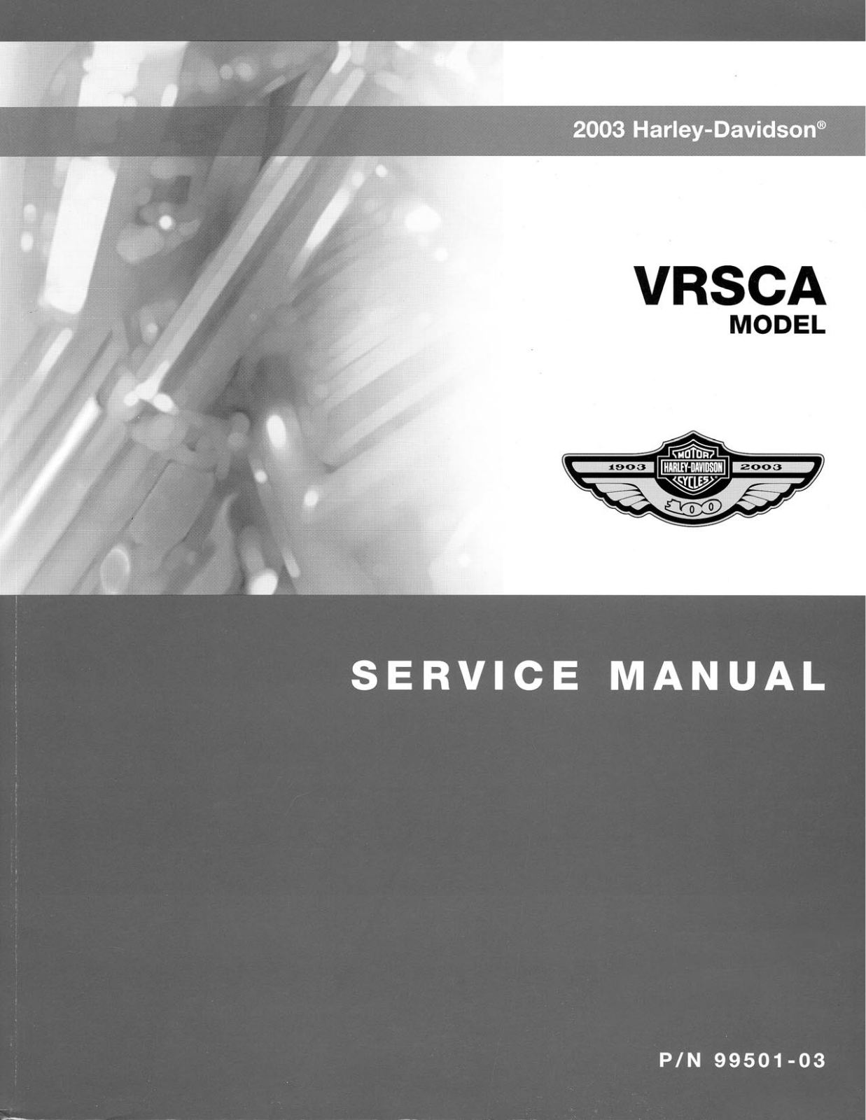 Harley Davidson Vrsca 2003 Service Manual