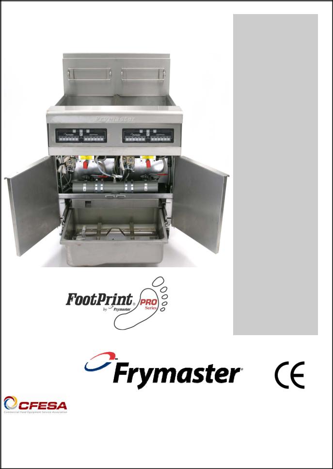 Frymaster PMJ135 User Manual