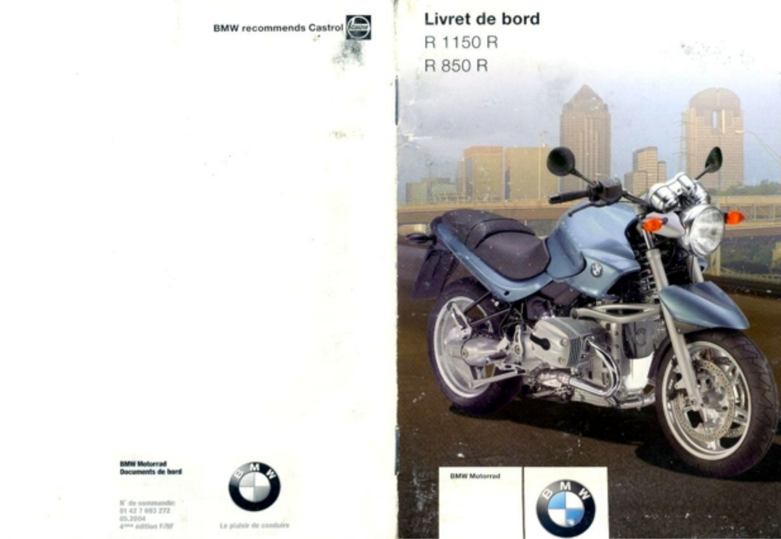 BMW R 1150 RS, R1150 RT, R1150 R User Manual