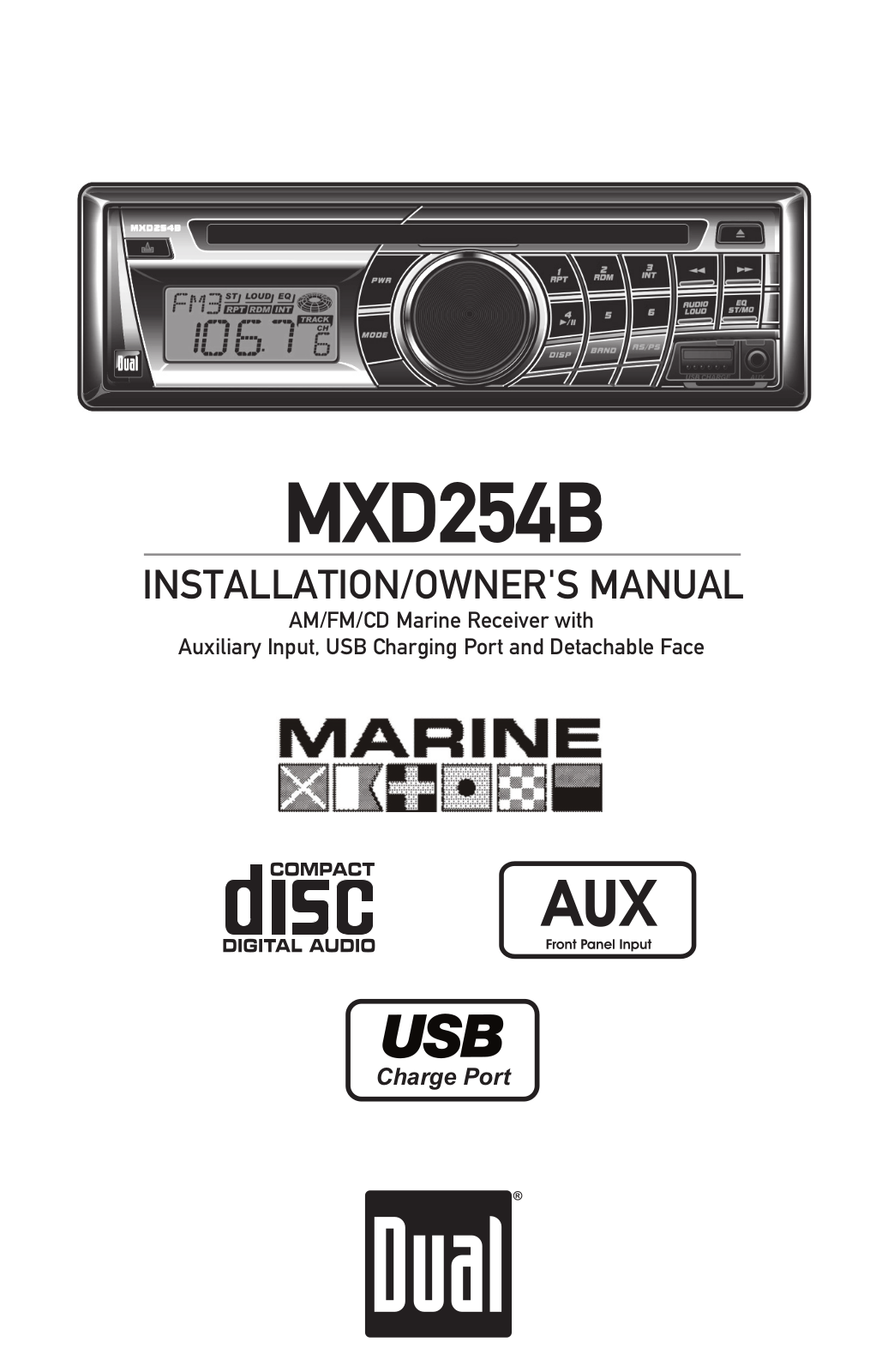 Dual MXD254B User Manual