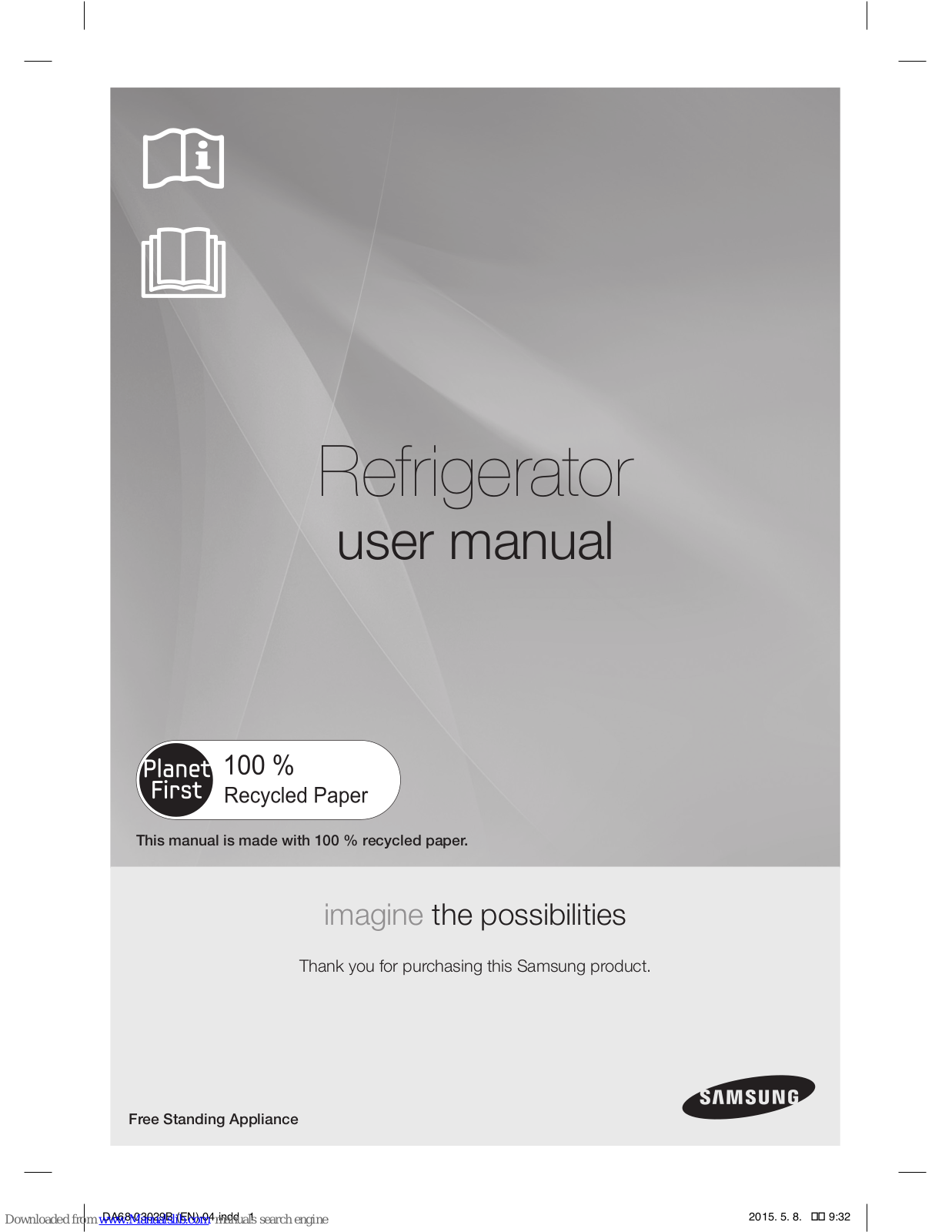 Samsung RF28HDEDTSR User Manual