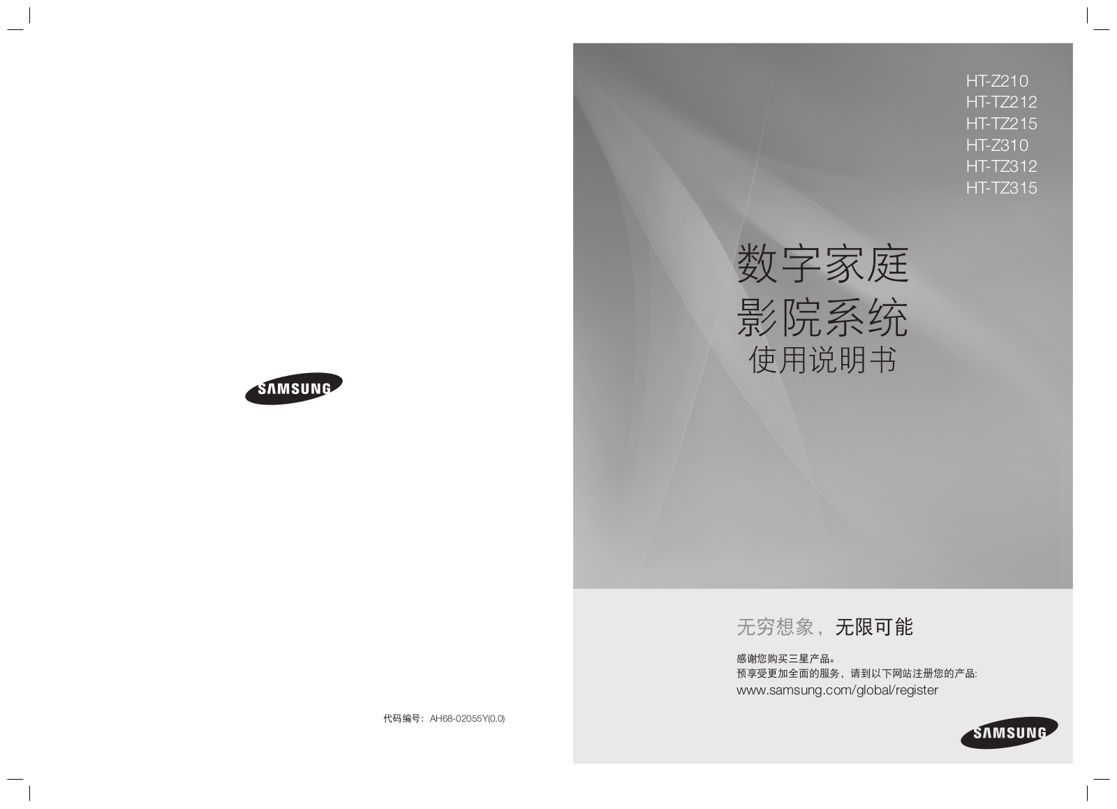 Samsung HT-TZ315T User Manual