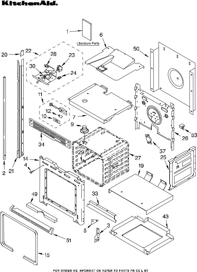 KitchenAid KEBS208DWH10 Parts List