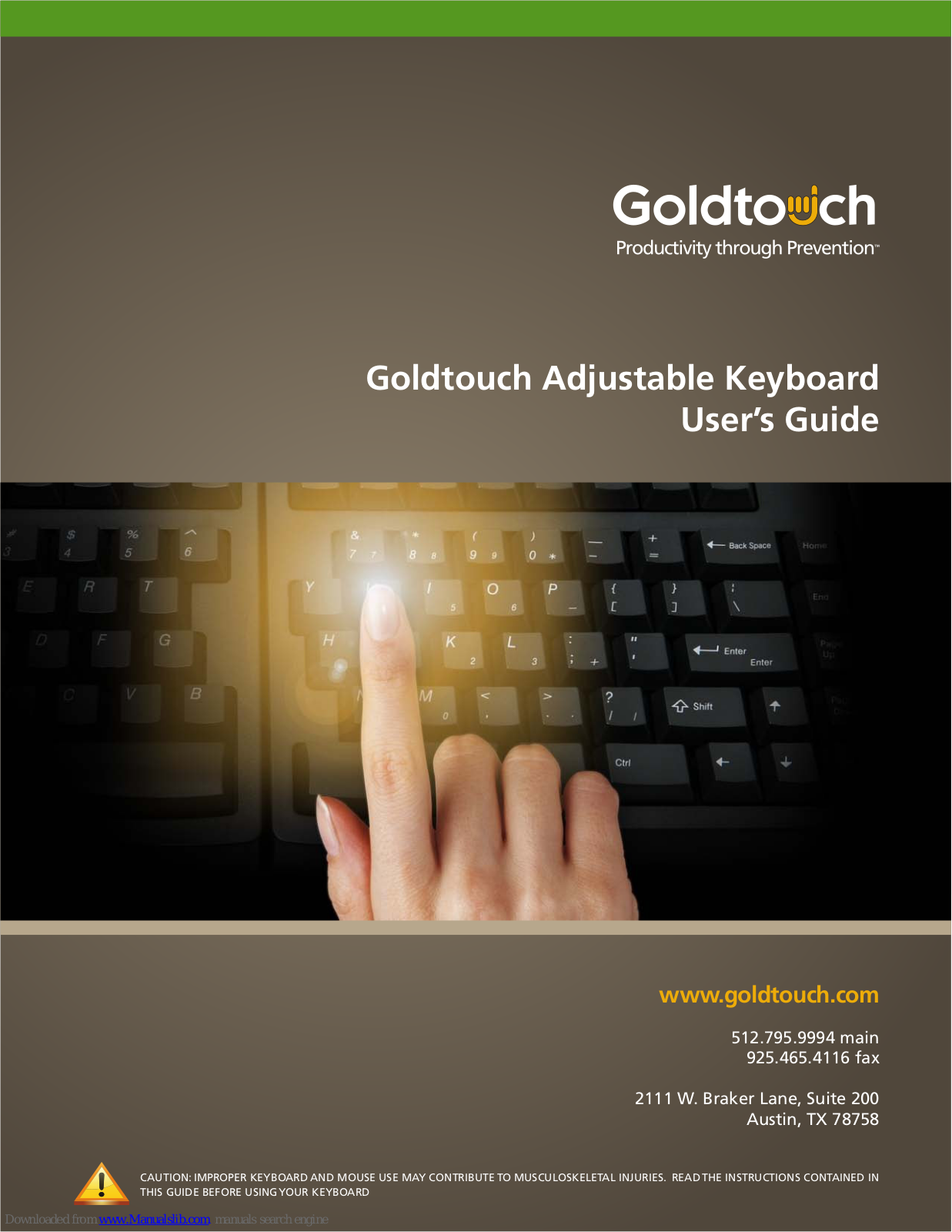 Goldtouch GTC-4700, GTC-MACW, GTU-MAC, KOM-VM3, GT2-0001 User Manual