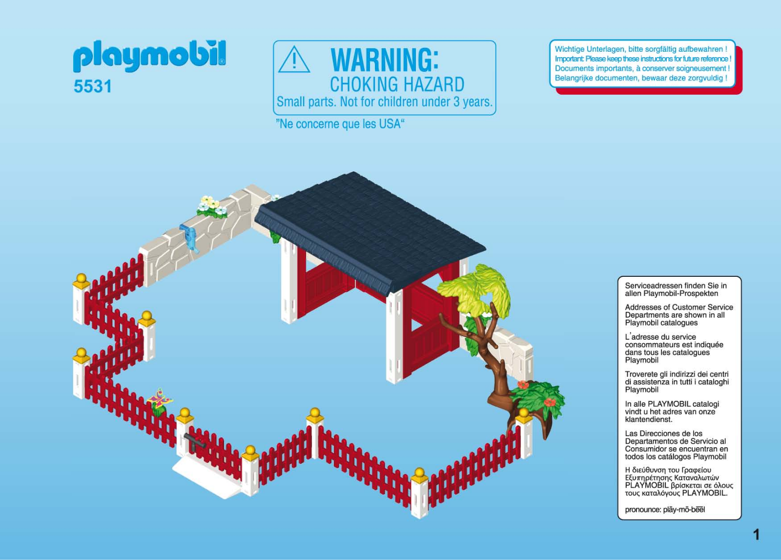 Playmobil 5531 Instructions