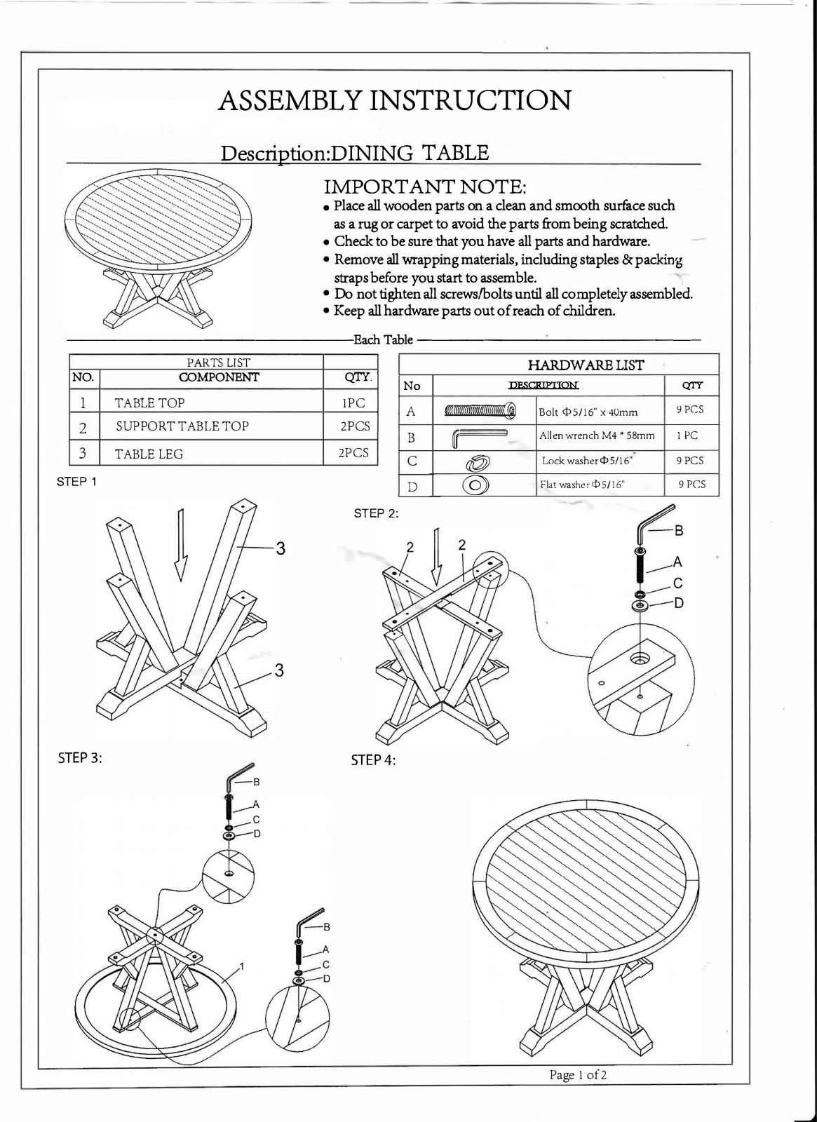 Foundstone W004998651 Installation & Assembly - ManualMachine.com
