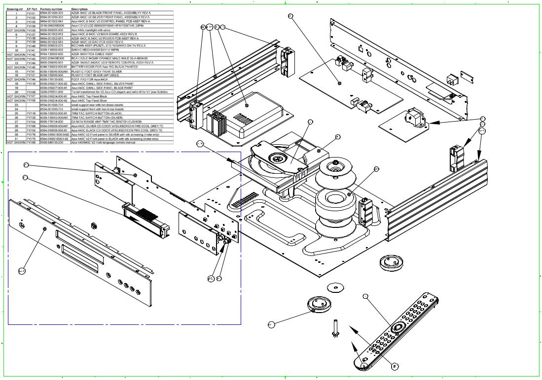 Cambridge Audio Azur 640-C Mk2 Service manual