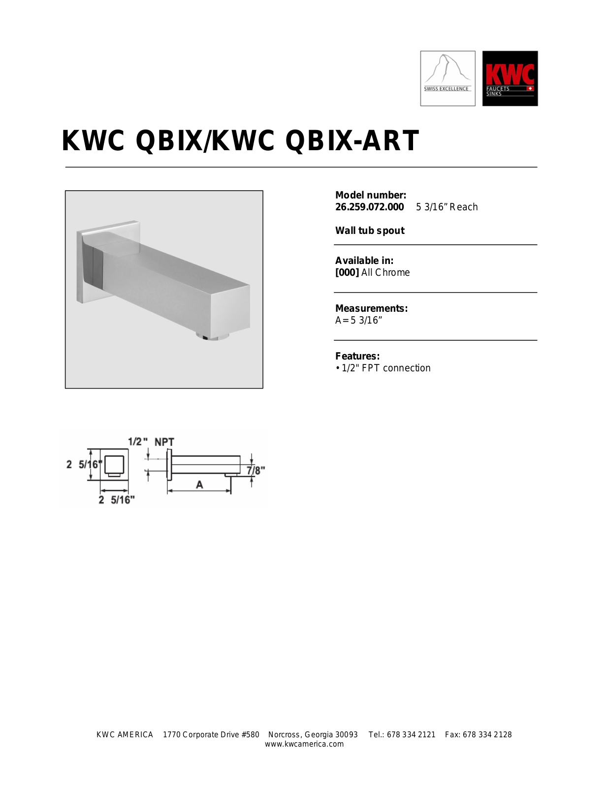 KWC 26.259.072.000 User Manual