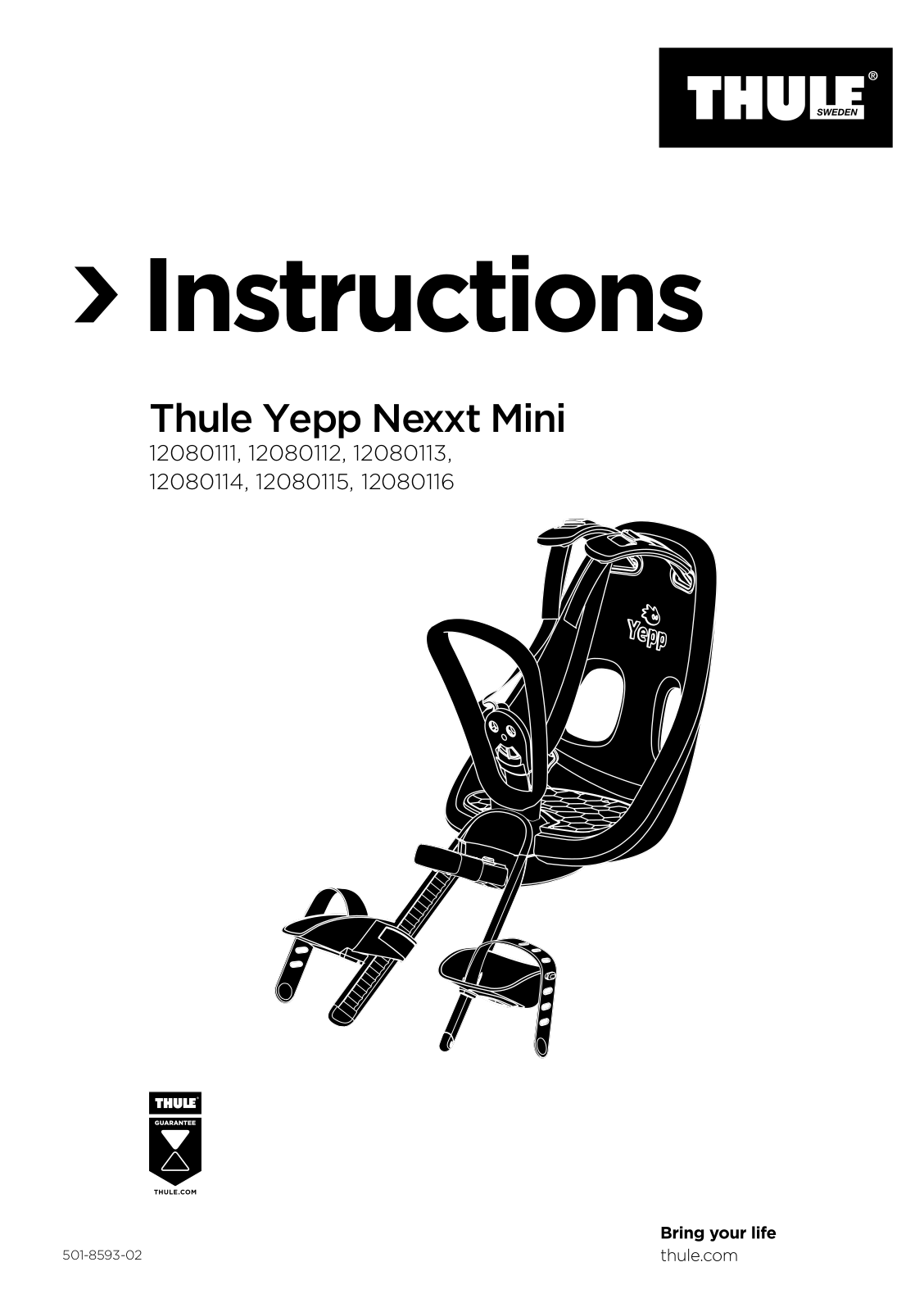 Thule Yepp Nexxt Mini User Manual