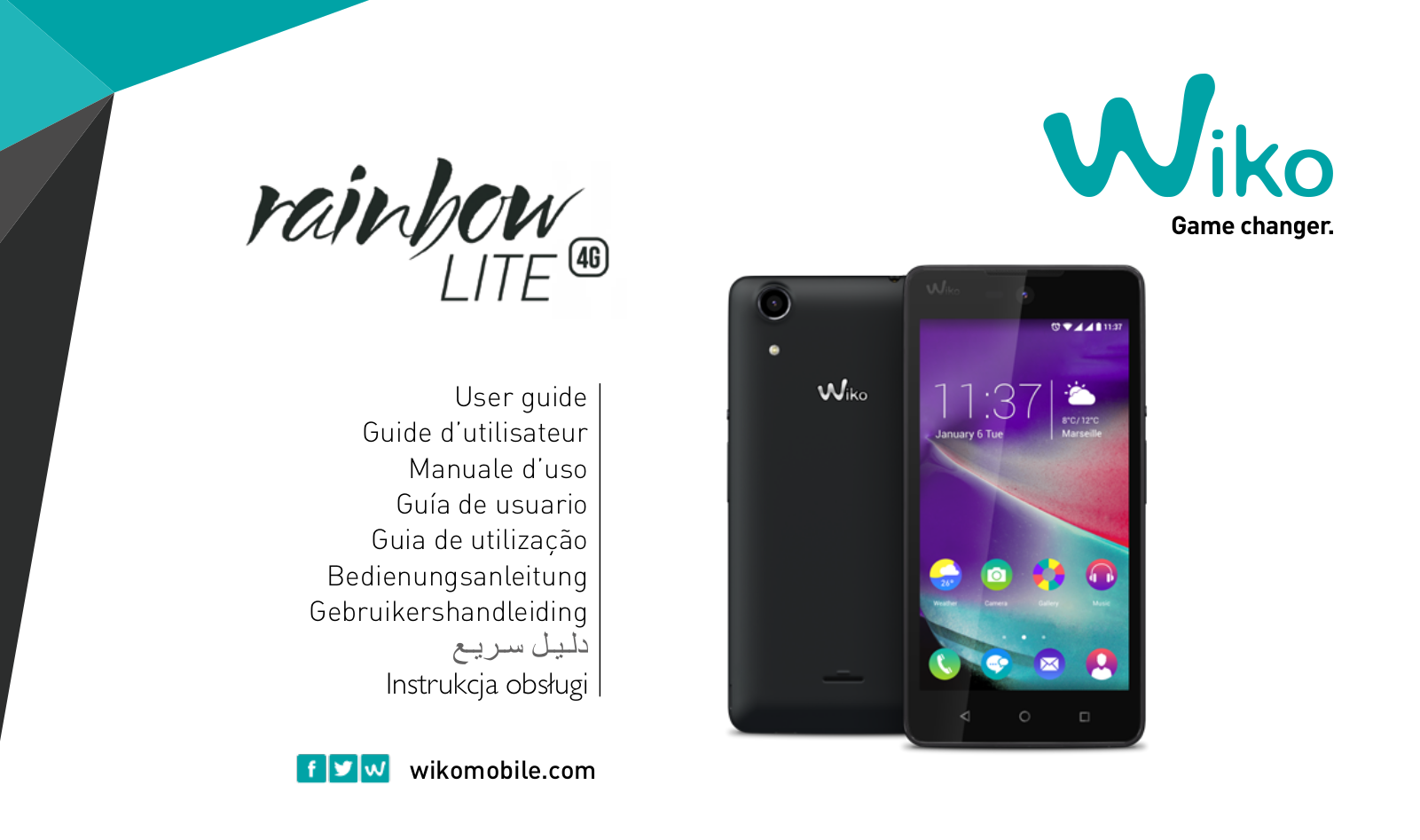 Wiko Rainbow Lite 4G User Guide