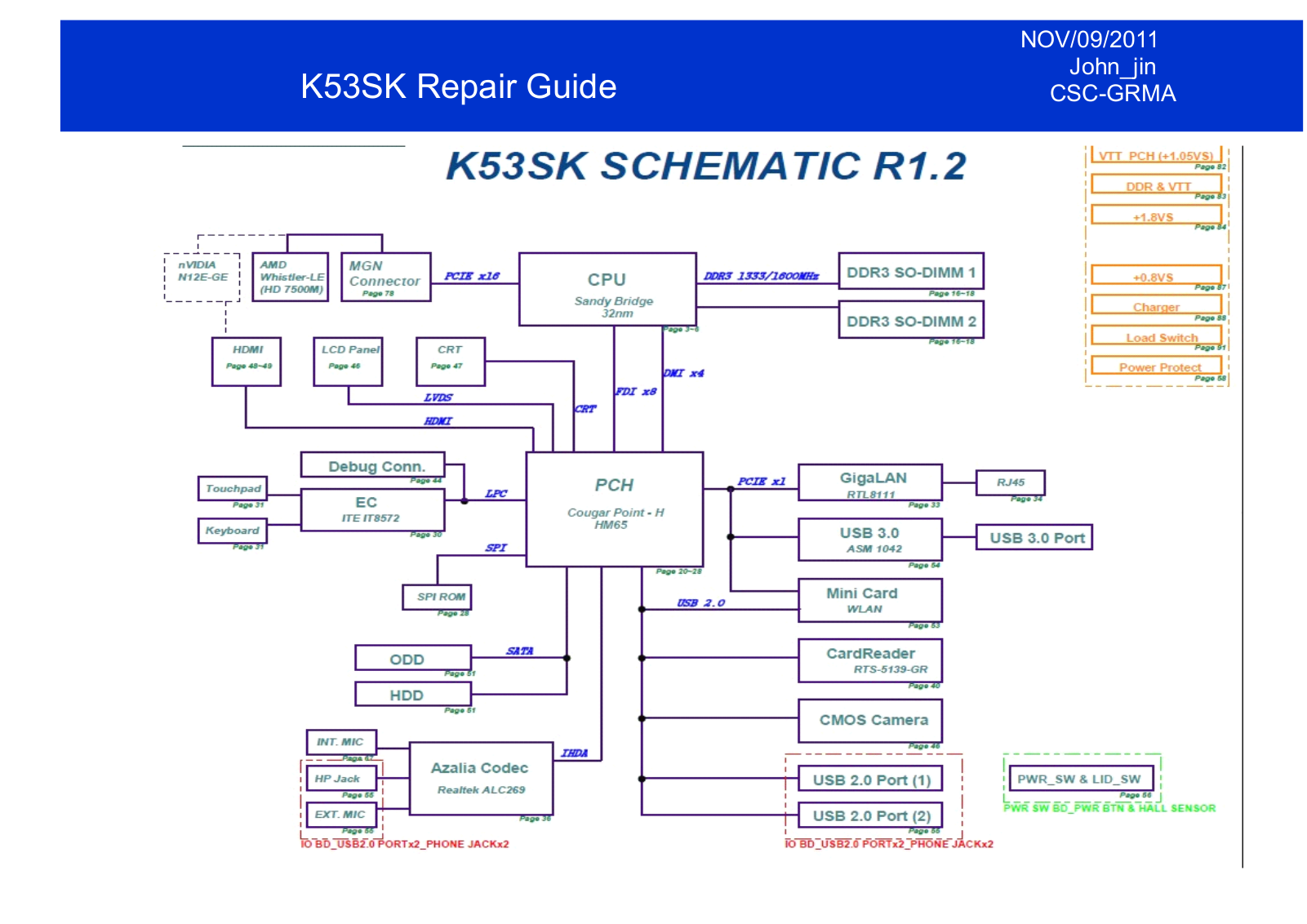 Asus K53SK Repair Guide