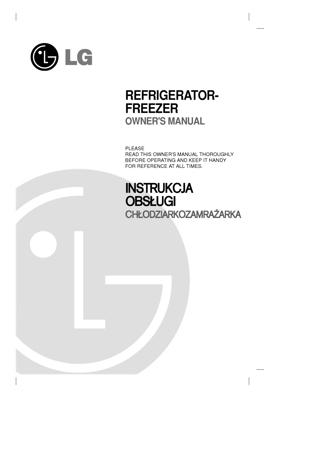 Lg GR-712DEQF User Manual