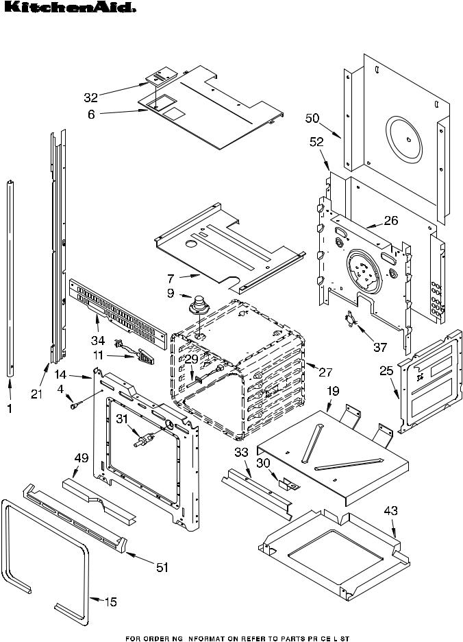 KitchenAid KEMS307DBS4 Parts List